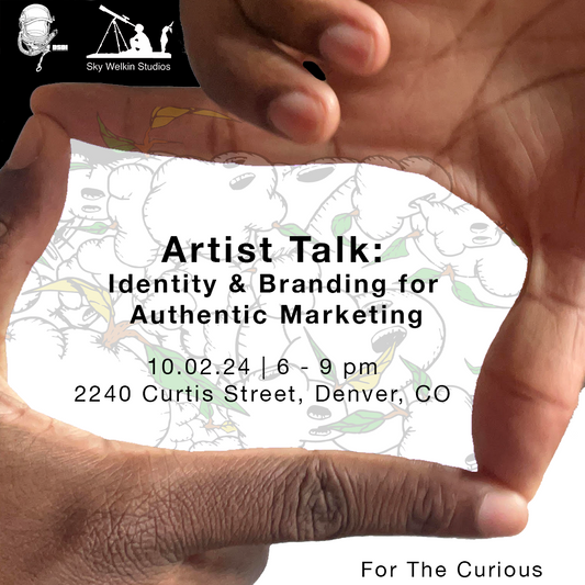 Artist Talk: Identity & branding for Authentic Marketing